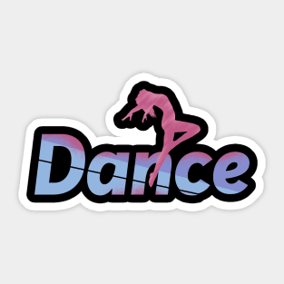 Baile moderno_ letras dance Sticker